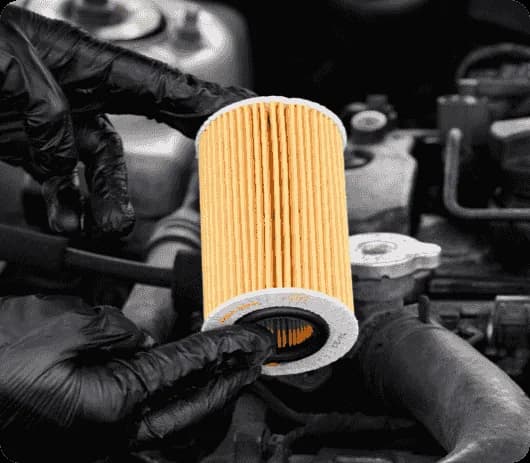 Routine oil and maintenance service